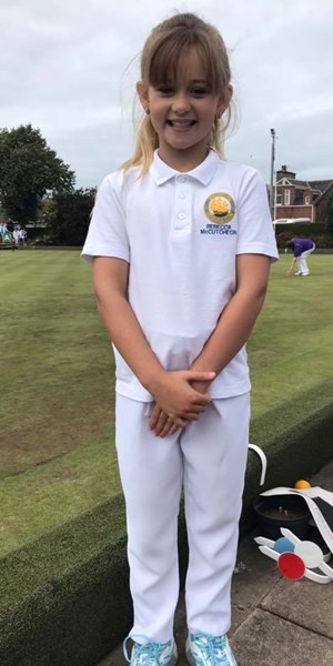 Nationals Stories - Rebecca takes to the green aged 9