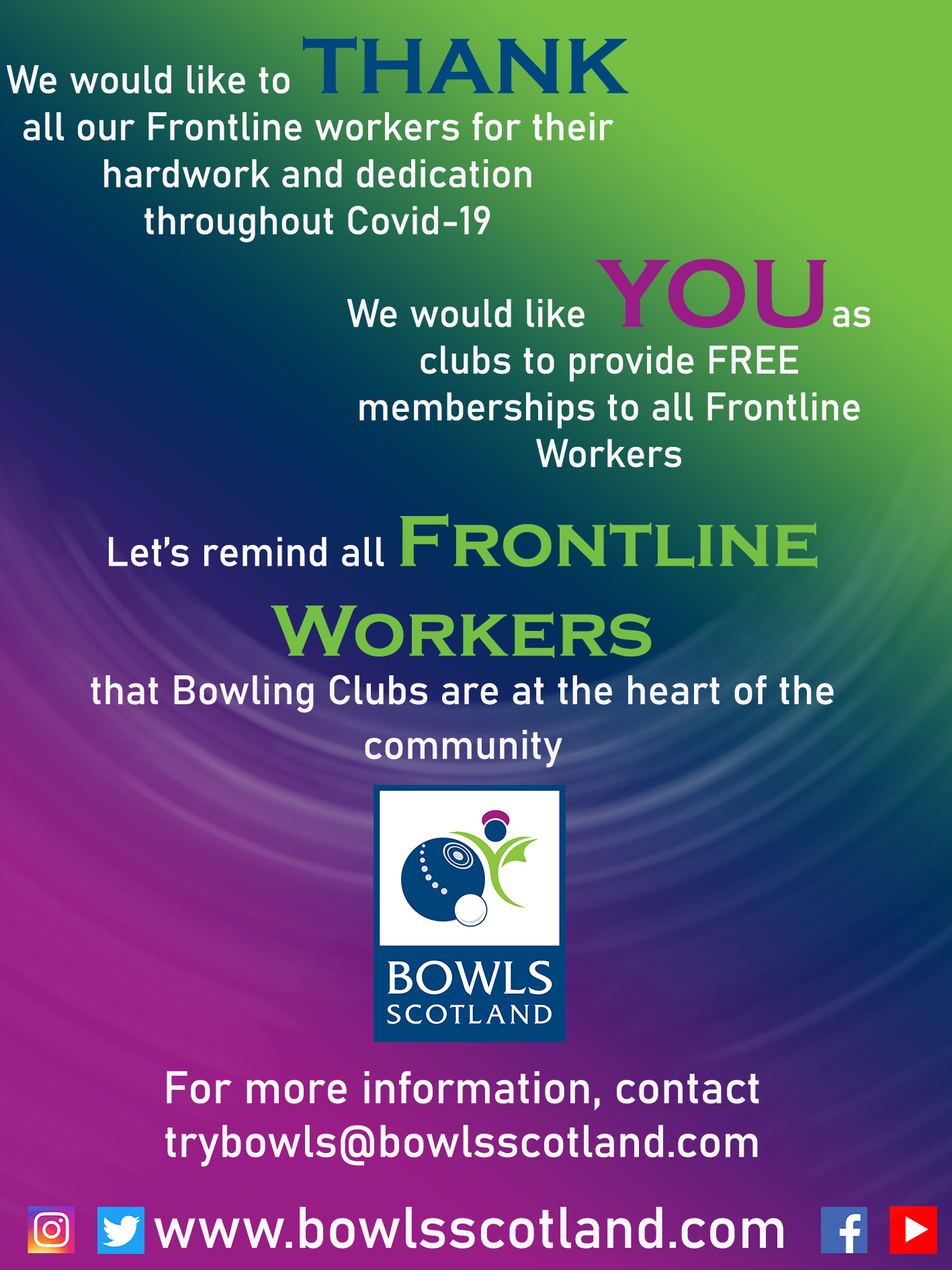 Thank You Frontline Workers - Campaign Launch