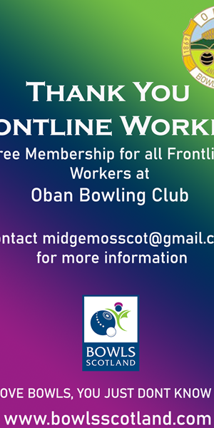 Oban BC - Thank You Frontline Workers campaign