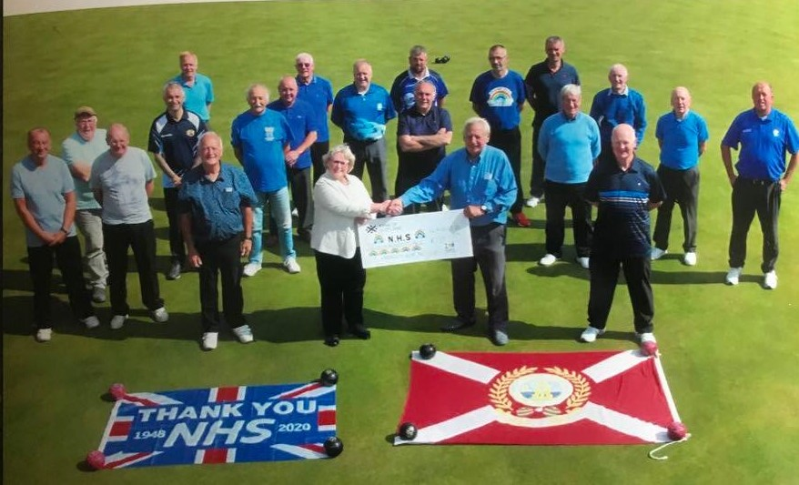Arbroath BC raise £900 for NHS