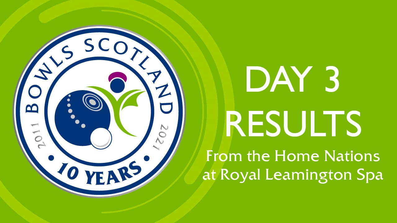 Home Nations - Day 3 Results