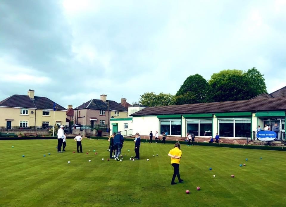 Life saving incident at Calderbank Bowling Club