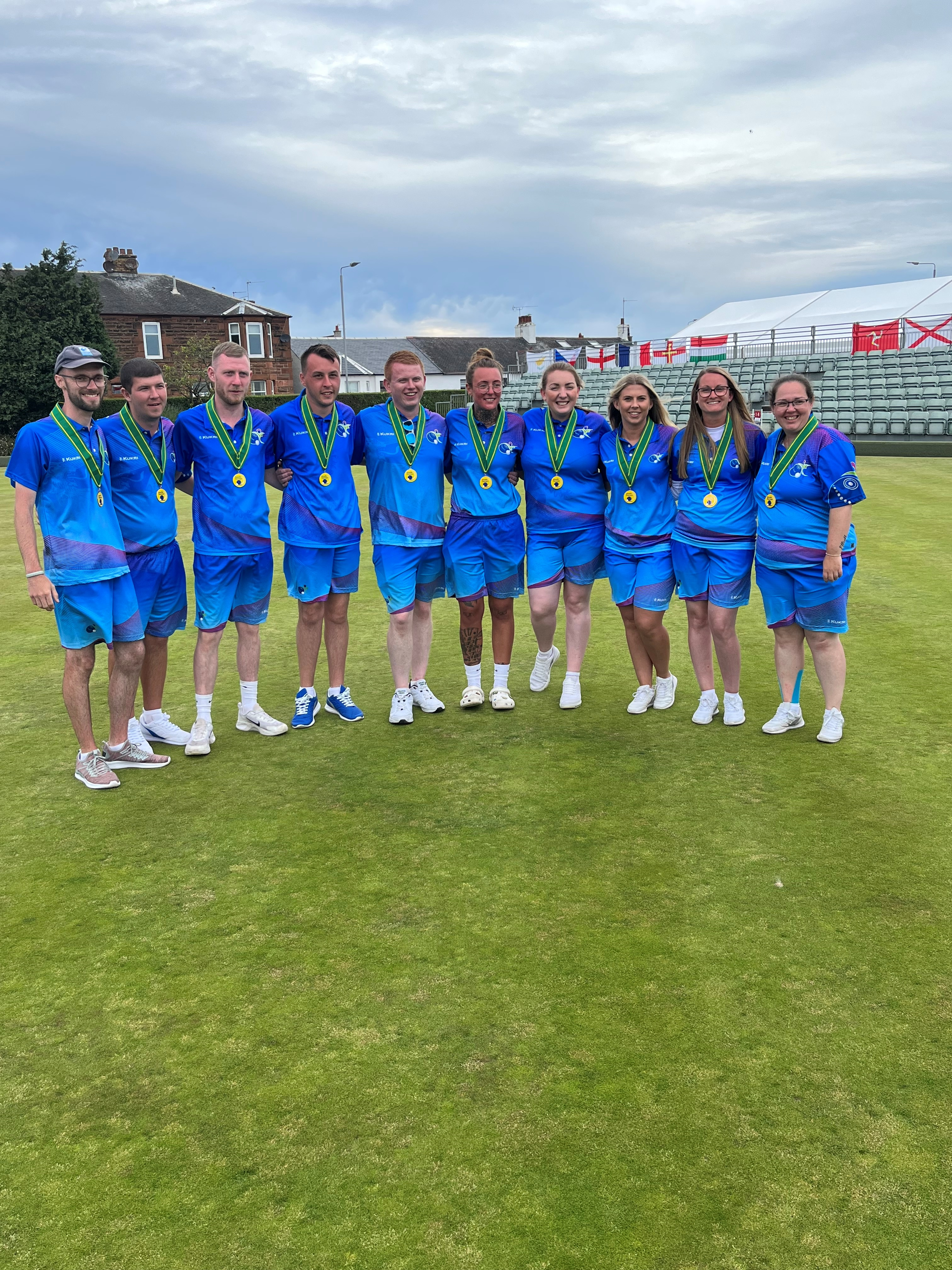 Scottish medal rush at Bowls Europe Championships