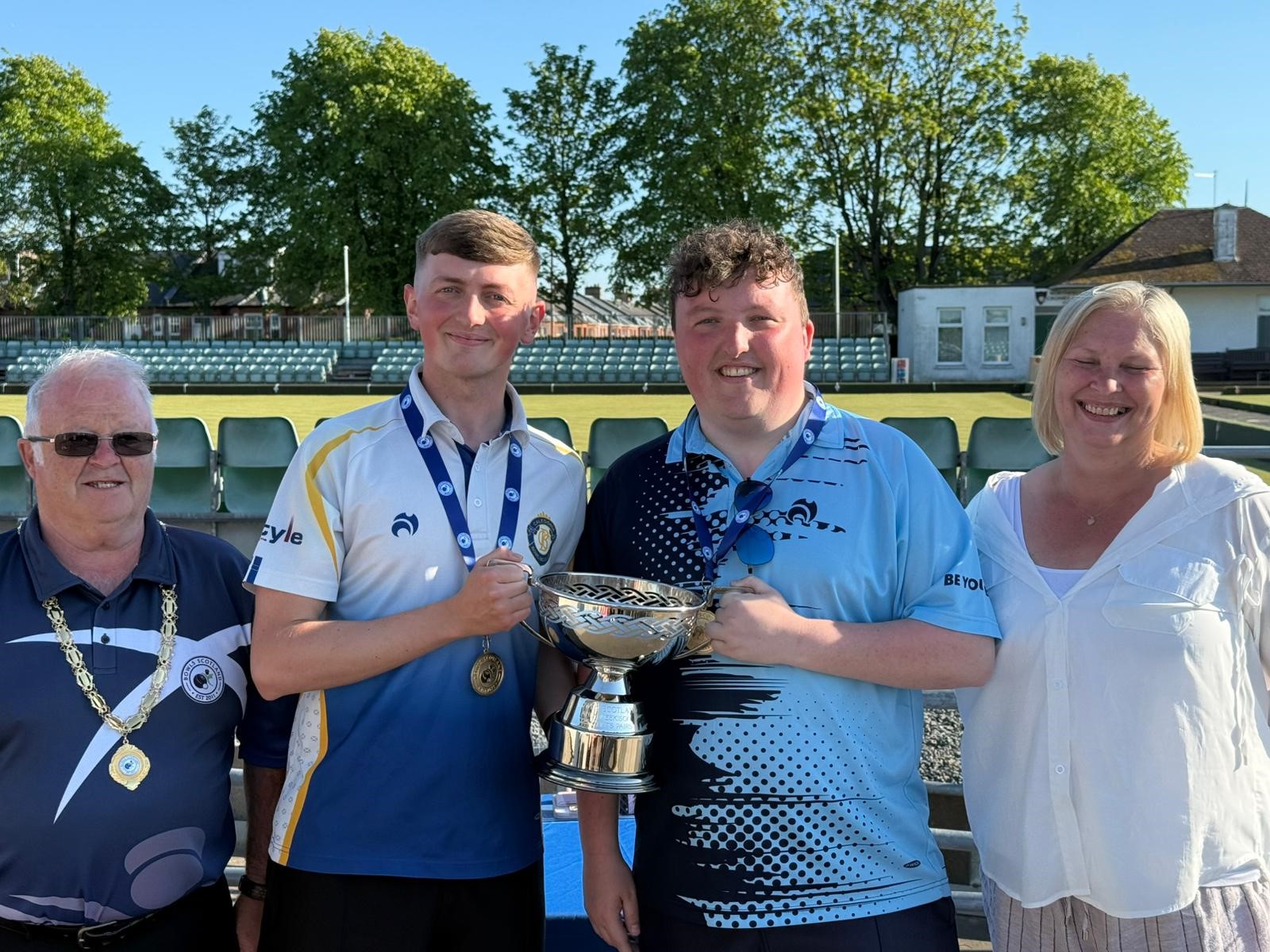 Calvin Bogie and Stewart McAlees win 2025 Andy Meekison Gents U25 Pairs