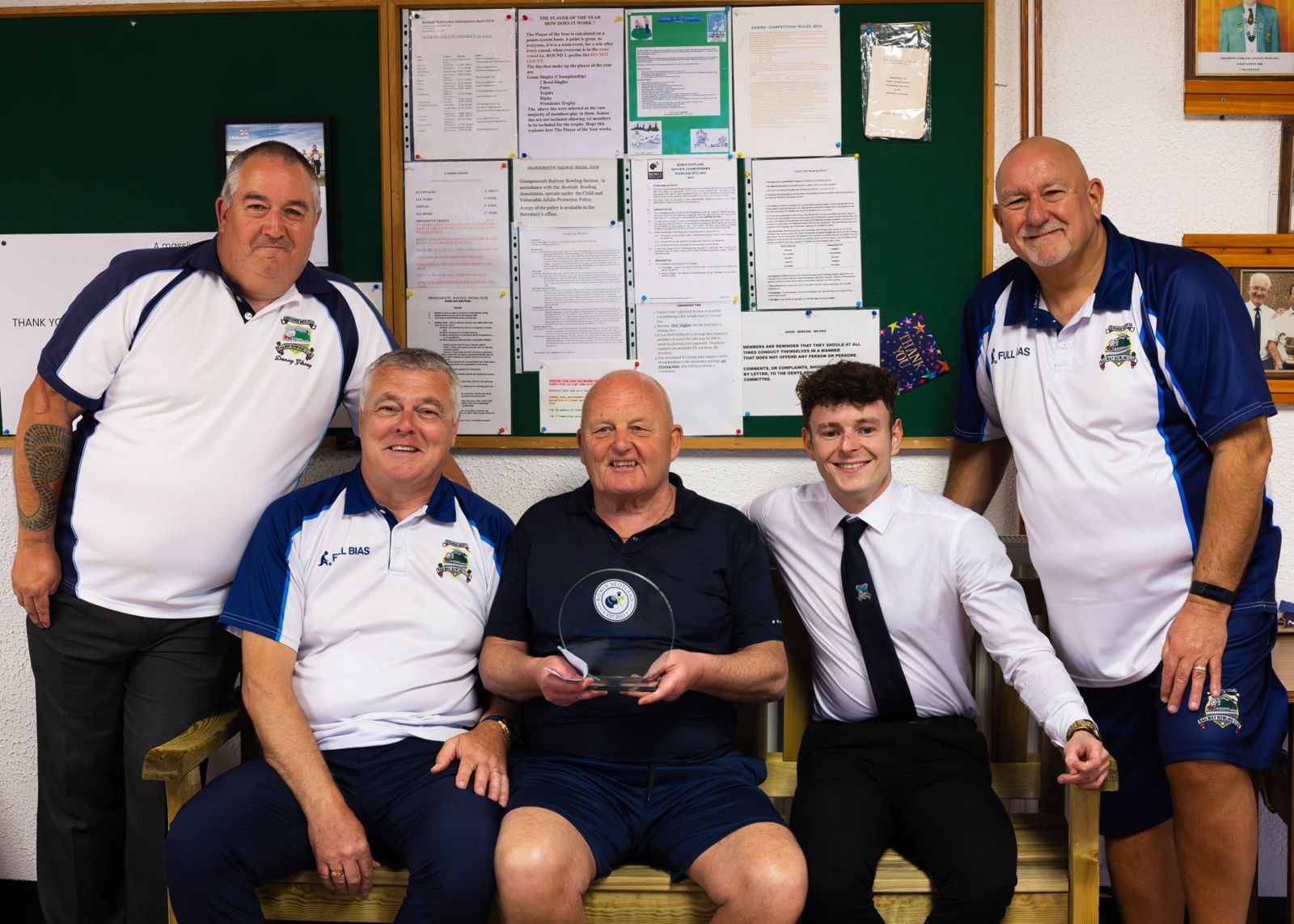National Volunteer Award Profile – Grangemouth Railwaymen Bowling Club Members