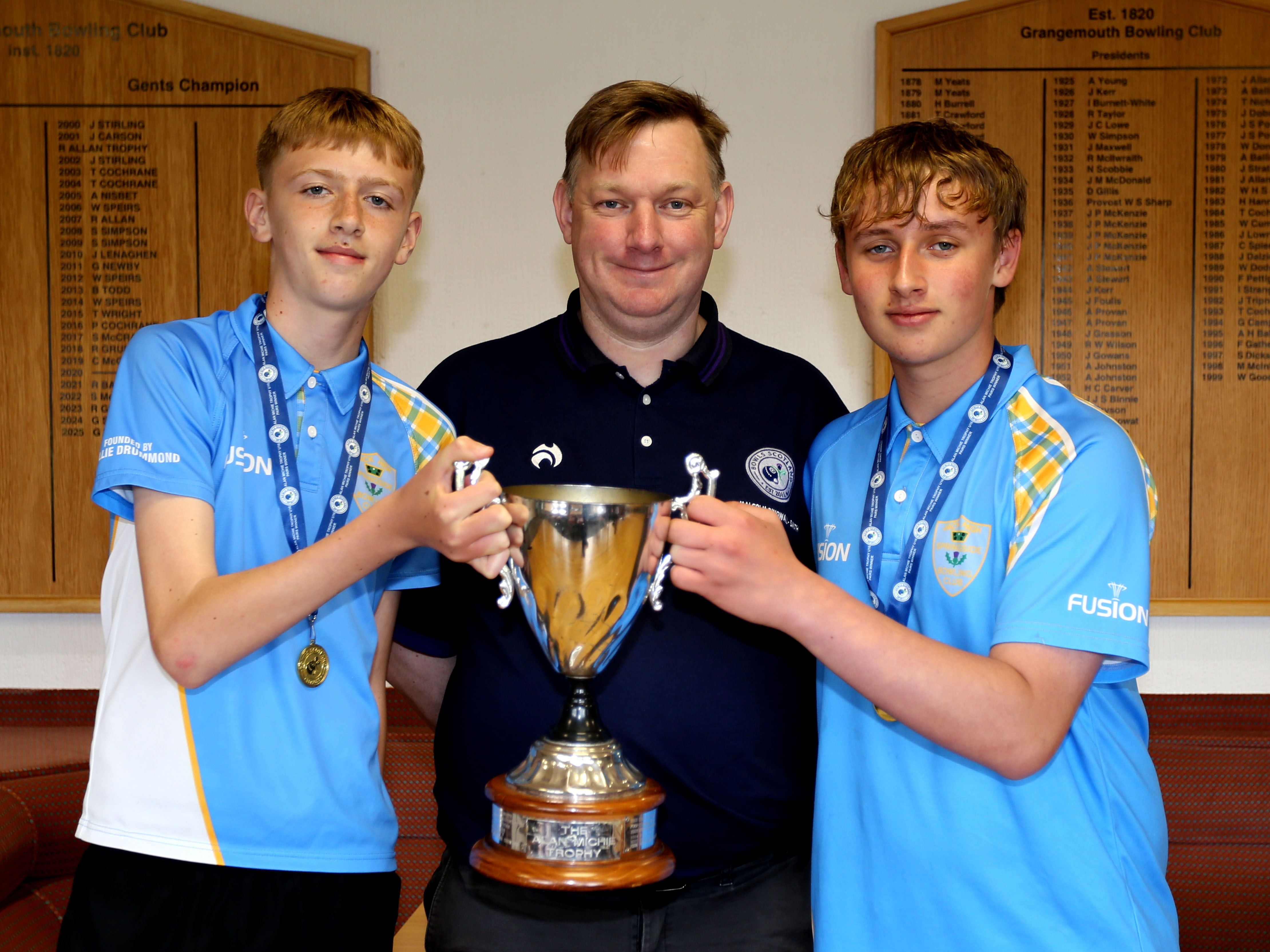 Callum Hamilton and Jack Mullen Win 2026 Alan Michie U16 Open Pairs
