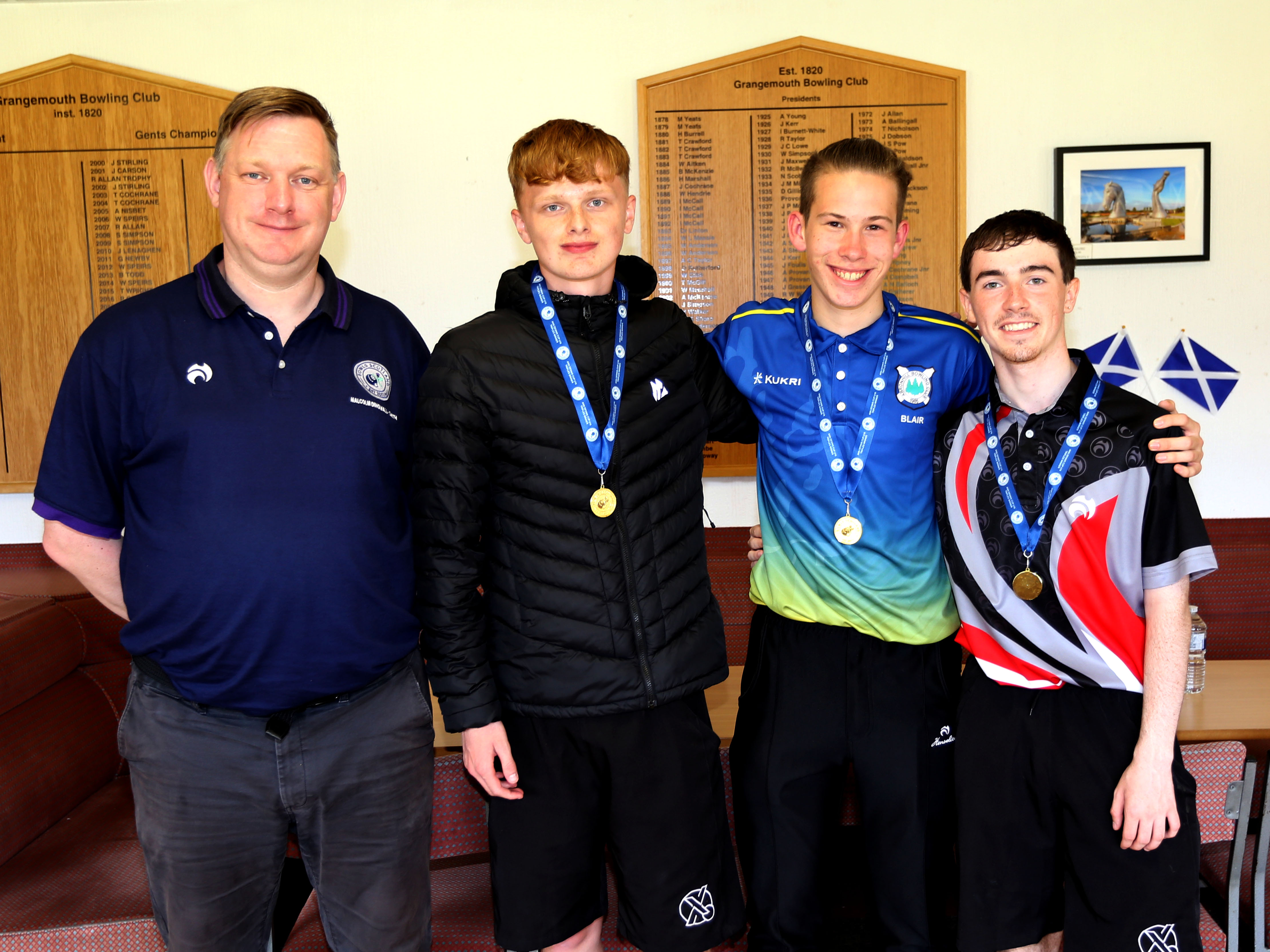 Blair Hannah, Kyle Malcomson and James Gray Win 2026 Ann Dennis U18 Open Triples